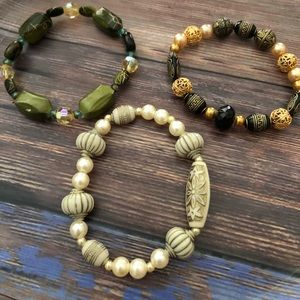 Bracelets, together or separate.